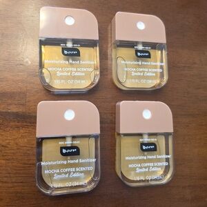 NEW B Pure Mocha Coffee Scented Moisturizing Hand Sanitizer Limited Edition Set